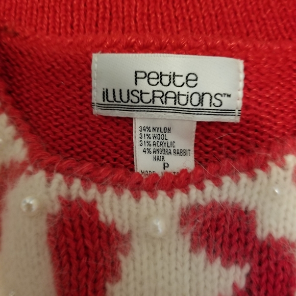 Angora cheery wool sweater - Picture 3 of 3